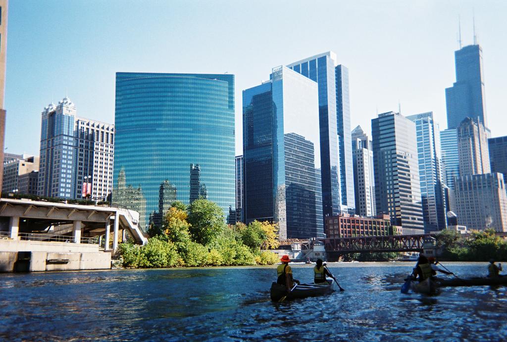 Canoeing the North Branch The Chicago River