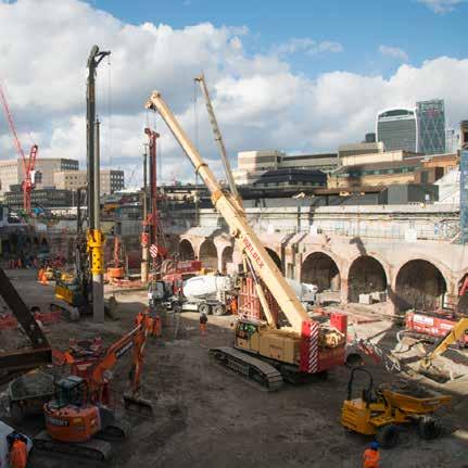 3 Delivering London Bridge Station the design team perspective Open-heart surgery The first and most important aspect has been to keep an important transport hub open for business while prioritising