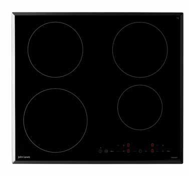 8kW Total electricity loading 6000 W 12 power levels Residual heat indicators Easy-to-use side mounted rotary controls With a combination of cooking zones and sizes, including an extra-large,
