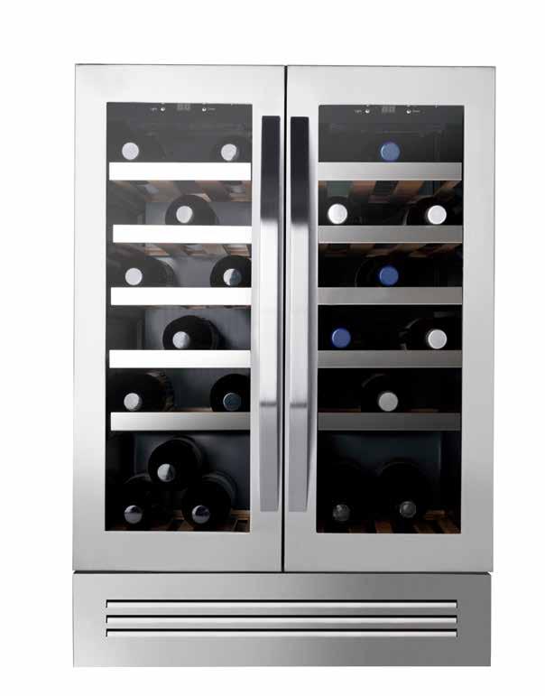 under-counter single door single zone wine cabinet JLWF607 Stock number 865 80215 Product available to view online only. Can be ordered in store or online.