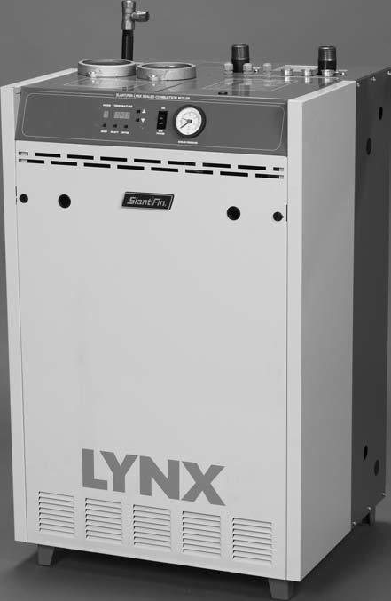 Residential Gas fired Hot Water Boilers User s Information Manual Lynx Direct-Vent Sealed Combustion Condensing Boiler Model LX-90, LX-120, LX-150 FOR YOUR SAFETY: Before operating this boiler, READ
