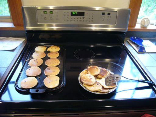 Induction range Installed an electric range w/two electric burners and two induction burners faster, more