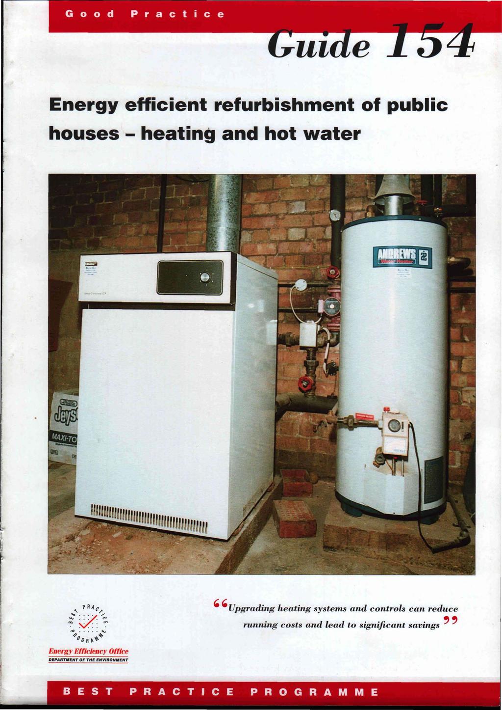 Energy efficient refurbishment of public houses - heating and hot water '\ ~ R,fc/, ':: 7 : : -;' IZ:I '".
