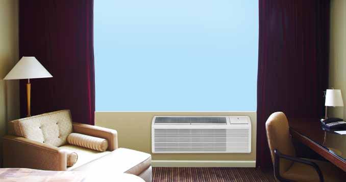 PACKAGED TERMINAL AIR CONDITIONERS QUIET PERFORMANCE EASY TO FIELD MODIFY POWERFUL AIRFLOW Engineered for quieter performance.