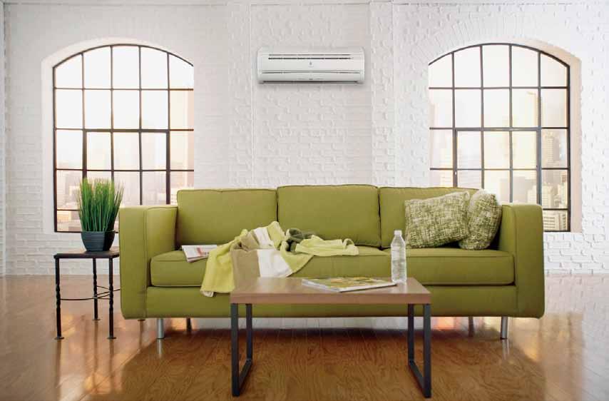 DUCTLESS SPLIT SYSTEMS SUPER HIGH EFFICIENCY, VIRTUALLY SILENT How ductless systems work Friedrich ductless split