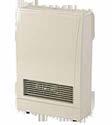 ENERGYSAVER Direct Vent Wall Furnaces Up to 83% AFUE Efficiency "Cool to The Touch" Cabinet Modulating Blower and Gas Valve Programmable Thermostat w/ Timer Function RHFE-FOT151-A Vent Kit Comes