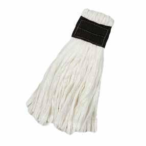 SPUNLACE FAN MOP HEAD The spunlace mop head is used in hygiene sensitive areas. Dries faster than the traditional cotton yarn mop.
