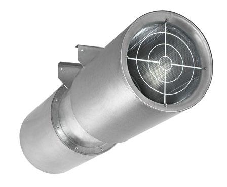 Jet Fan AJR (F) TR The new series of car park jet fans for temperature class F400/120; for highest demands in car parks.