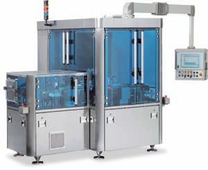 K32S Machine nominal speed: up to 400 pcs/min 21 CFR part 11 compliance for electronic records (recipes, batches/sub-batches, audit trail) Leak Detection available for freeze-dried products