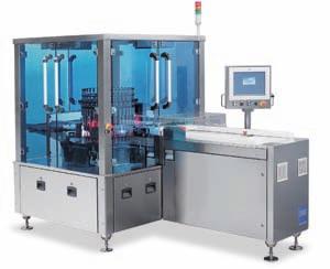 A35 A35 is an automatic inspection machine for particle and cosmetic inspection of liquid and freeze-dried products.
