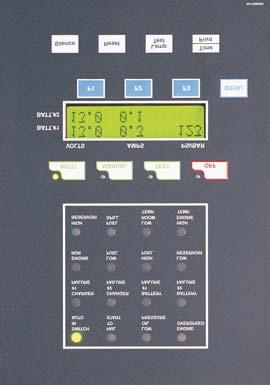 1- DIESEL Engine Fire Pump Controllers Features FD0 Diesel Engine Controllers September 007 Product Features Alarm & Status Indication The display panel is equipped with sixteen indication LED s