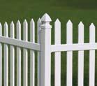 bottom rail eliminates sagging Service 80% of your customers needs with top sellers and provide a full range of fence