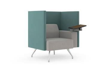 Lounge Two-Seat Armless Lounge