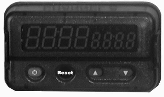 Control Features 1. On/Off switch. 2. 15-amp output. 3. Circuit protection (fuse) 4. Low profile housing. Right Display: Indicates the process value or type of alarm condition.
