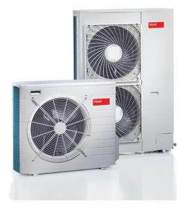 Quiet, economical outdoor units The modulating, RPM-regulated compressors and fans improve efficiency, while also ensuring low-noise operation.