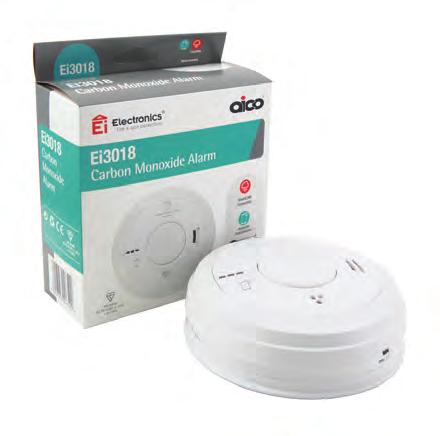 Mains Powered Carbon Monoxide Alarms Mains powered with 10 year rechargeable Lithium cell back-up Built in AudioLINK data extraction technology 10 year life Proven