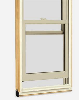 RETRACTABLE SCREENS The innovative Retractable Screen from Marvin can be integrated with the Next Generation Double Hung Window.