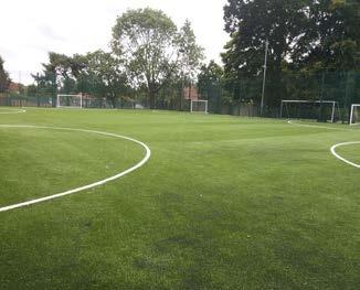 Depending on the sports being played and the ages of the user, each can provide a high quality sports area for schools.