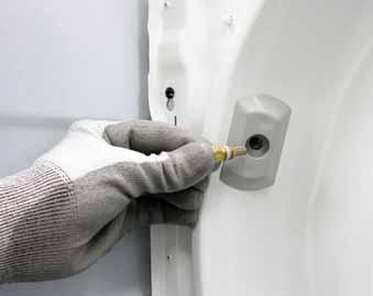 If the orifice should become plugged or restricted, it should not be cleaned. Replace a plugged or restricted misting nozzle.