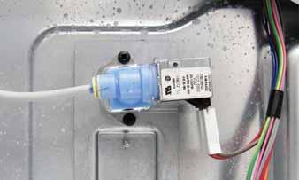 Water Valve WARNING: The water valve is NOT grounded and may present a risk of electric shock during servicing. Disconnect electric power prior to servicing.