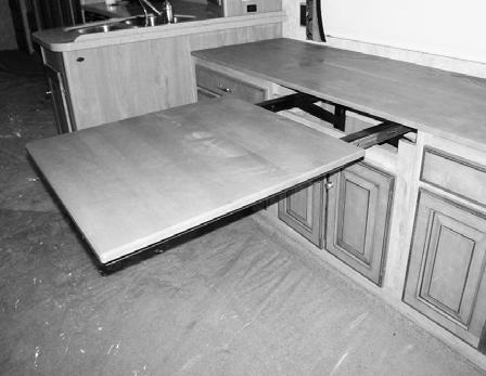 SECTION 9 - FURNITURE AND SOFTGOODS Buffet Table Extension 1.