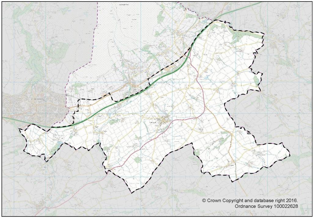 The Plan proposal relates to the designated Neighbourhood Area (as shown in Map 1) as defined within Ugborough Parish and to no other area, and there are no other Neighbourhood Plans relating to that