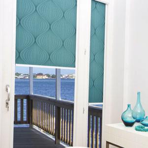 w Blinds are operated with a sidewinder control that can be positioned on the left or the right side. w A range of braids and eyelets are available to enable you to create a truly bespoke blind. www.