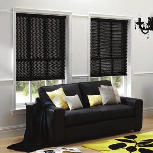 Apex Blinds w A modern and contemporary window blind which uses 50mm pleated fabric.