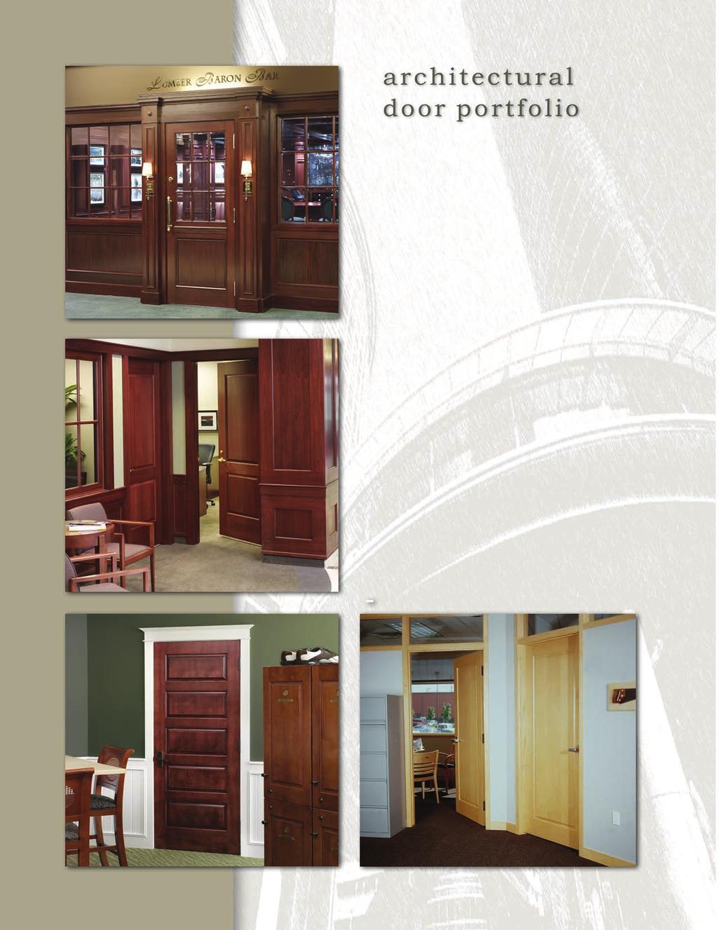 Fire-Rated Doors to Meet Local Building Codes We make fire doors with 20-minute positive- or negative-pressure ratings, and with 45-, 60-, and 90-minute positive-pressure ratings.