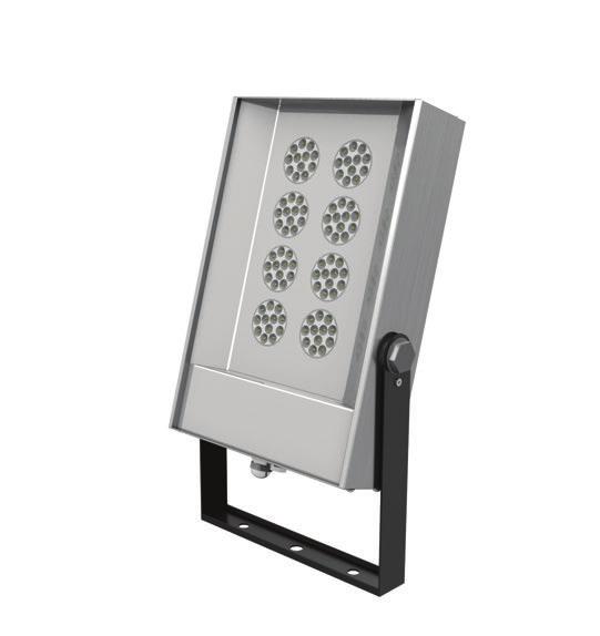 BL areagraze LN1 Linear, DMX controlled LED Wall Washers 40W, Line Voltage RGB 3000K 6000K High Powered LED, 1W (x36) 20 /20, 30 /30, 45 /45 50,000 Hours 1550-1800 lm 39-45 lm/w