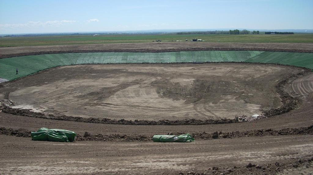 ArmorMax Case History Redcliff Golf Course Ponds Stabilization Redcliff, AB Pyramat