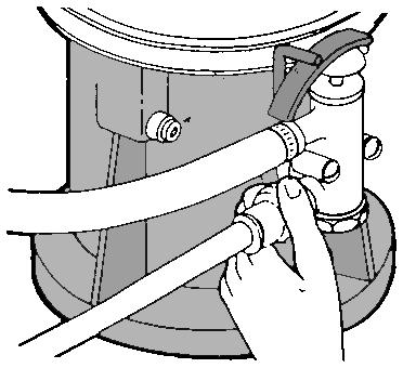 Secure flange to floor using flat head screws through countersunk holes in flange. Insert floor bolts into slotted holes in flange (Figure B). 4.