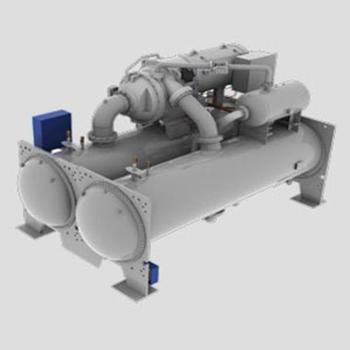 Performance and IPLV -AHRI Certified -R134a Dual-Stage Centrifugal Chiller DCLC-D Series Cooling Capacity from 500 to 1500RT (1759 to 5276kW).
