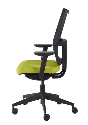 Pepi Mesh better mech, better spec height adjustable, supportive and breathable mesh back back shaped to match Pepi, creating a seamless workplace 4D height adjustable arm option to suit individual