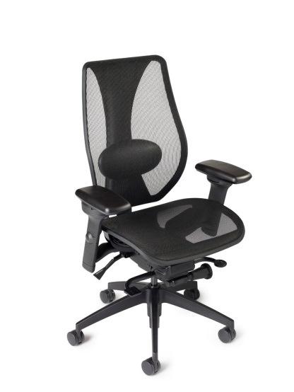 With functions that span multi-task, multi user, dedicated tasks, and general office work, the geocentric is the ideal chair for any situation.
