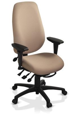58 Backrest Height: High Back Lumbar Support: Fixed Tilt Mechanism: Independently Upholstering: Dual Fabric tcentric The tcentric Hybrid combines the best attributes of the