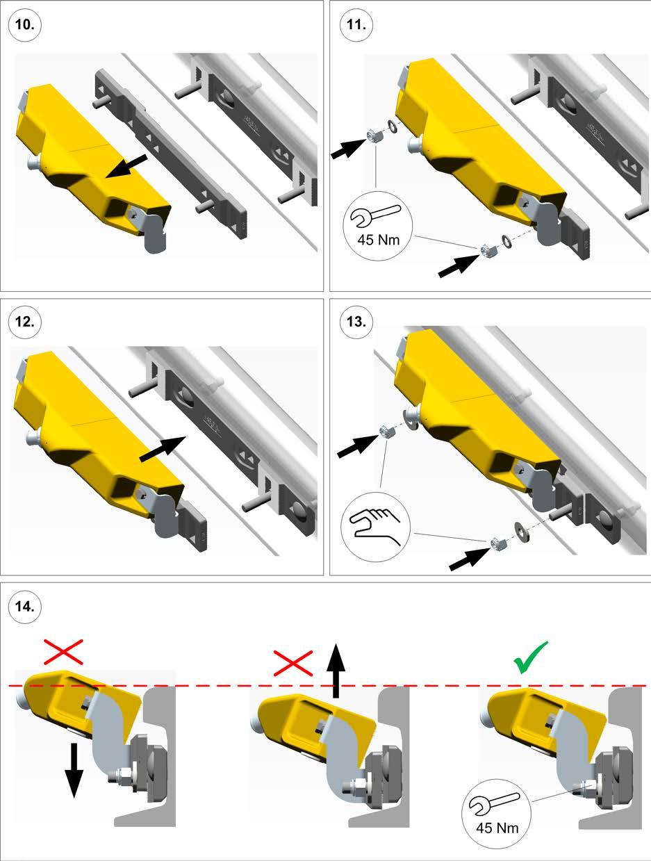 Figure 1-8 Attaching Bolts to