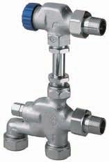IMI HEIMEIER / Thermostatic heads and Radiator valves / Thermostatic valve bodies for single pipe heating systems Thermostatic valve bodies for single pipe heating systems E-Z System The E-Z System