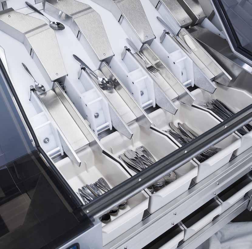 ACS 800 Dynamic tried-and-tested automatic cutlery sorter ACS automatic cutlery sorters have been used in institutional kitchens for over 20 years in the Nordic countries, Europe, Asia and Australia.