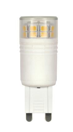 for Halogen G4, G9 and BA15S lamps Number Lamp Description Watts Volts Base CRI CCT Lumens G4 Bi-Pin S9220 LED/2.3W/JC/G4/3000K 2.