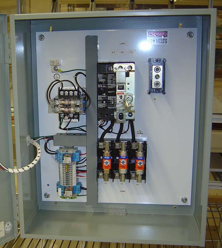Elevator Switches Specifics A fusible switch (30,60,100,200,400A) used with AJT fuses (fuses ordered separately).