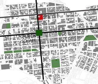 49 Fig. 3.8 Showing Proximity of Site in Relation to Church Square and other Open Spaces within the CBD Fig. 3.9 Showing Existing Taxi and Pedestrian Activity within the Northern CBD Fig.