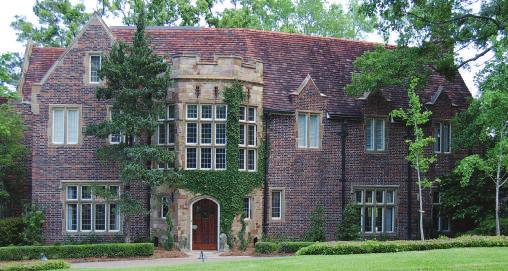 Castle Crest Jackson, MS Hinds County Tudor Revival Style 1890-1940 House style loosely based on the domestic English
