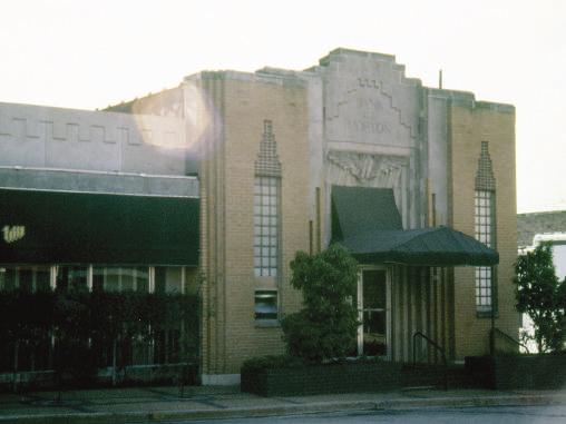 Bank of Morton Morton, MS Scott County Art Deco Style 1920-1930 Decorative design style intended to renounce all of
