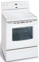 Glass Door w/large Window Oven Light Storage Drawer Crosley 30 Smoothtop Electric Range CRE3870LW White CRE3870LB