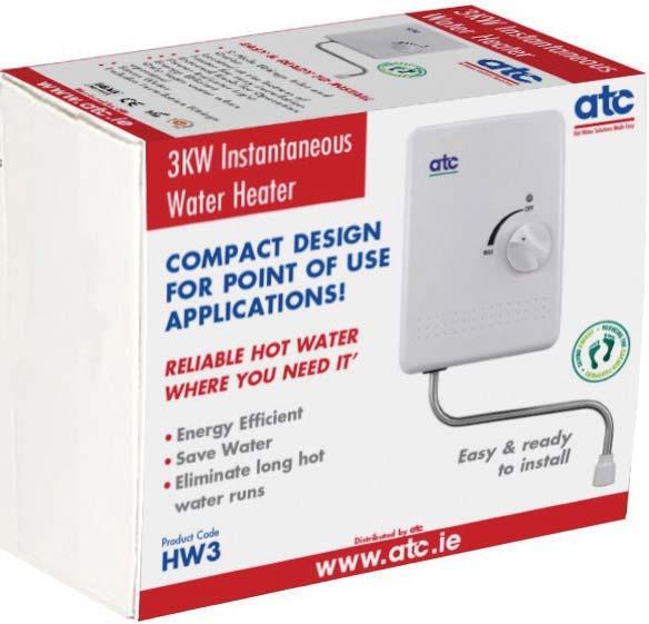 ATC INSTANTANEOUS WATER HEATER Instantaneous Water