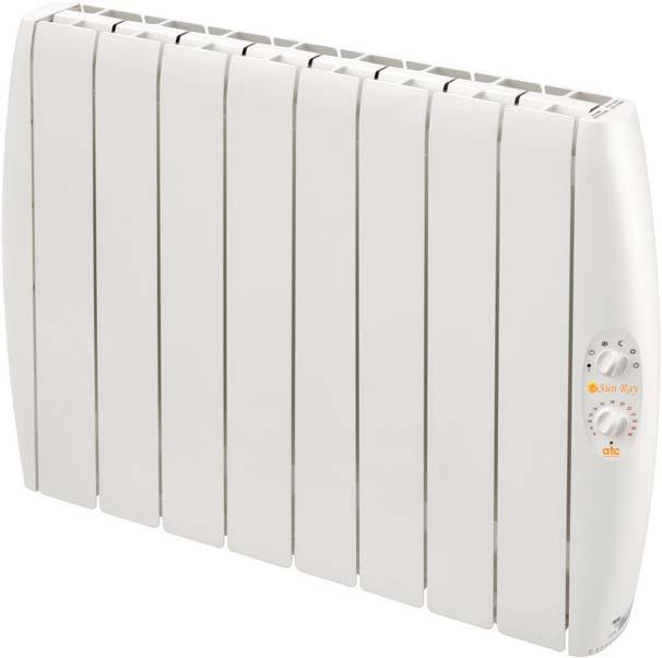 SUN RAY ELECTRIC RADIATORS Sun Ray ANALOGUE ELECTRIC RADIATOR The Sun Ray Analogue radiator is simple to operate yet retains all the high efficient features and benefits of the overall range.