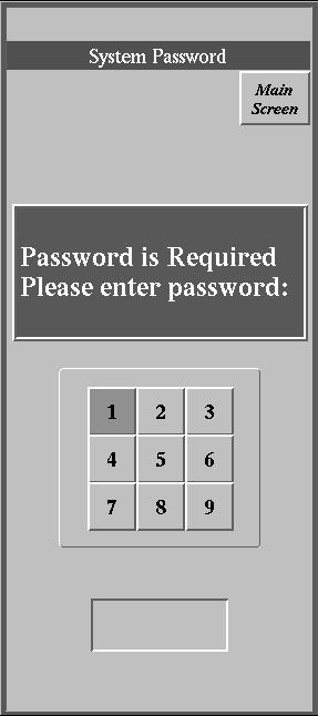 Menntor X7 Service Manual Figure 3-1: The System Password Dialog Box 3. Enter the correct password. The System Setup menu is displayed.