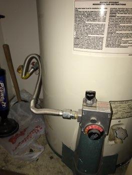 Age Observations: Water heater in excess of 12 years and has