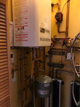 1. Water Heater Condition Heater Type: Tankless gas water heater Plumbing/Water Heater 2 2. Age Approximately 7 years of age, average life span is 15 to 20 years.